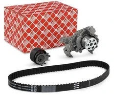 febi bilstein Vandens siurblio ir paskirstymo diržo komplektas RENAULT CLIO II (BB_, CB_) DACIA 7701476745