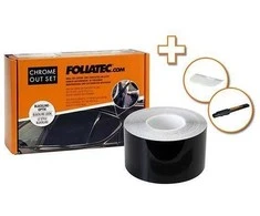 "Foliatec" rinkinys "Chrome Out", nero lucido