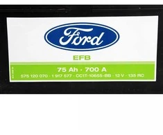 Ford C Max II 1 5 1 6 TDCi EcoBoost Starteris Baterija 12V 75Ah 700A Originalus 1917577