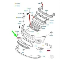 Ford Focus St 2008 2011 Grilis Originalus 1523848
