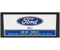 Ford Starteris Baterija 12V 52Ah 500A Fiesta VII Puma Originalus 2033185
