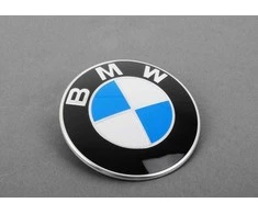 GENUINALUS priekinio gaubto emblema su ženklu logotipas Roundel BMW 6 7 serijos