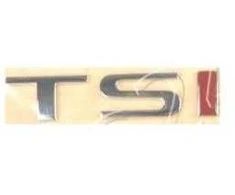 GENUINE OEM Seat Leon Altea Ibiza TSI šoninio sparno užrašas Emblema Raudona I