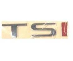 GENUINE OEM Seat Leon Altea Ibiza TSI šoninio sparno užrašas Emblema Raudona I