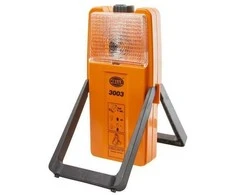 Hella 2XW 007 146 001 halogeninis įspėjamasis žibintas 3003 6V geltonos spalvos su laikikliu