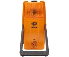 Hella 2XW 007 146 001 halogeninis įspėjamasis žibintas 3003 6V geltonos spalvos su laikikliu