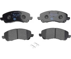 HELLA Pagid 8DB 355 009 671 Priekinių stabdžių trinkelių rinkinys su nusidėvėjimo indikatoriumi T1274