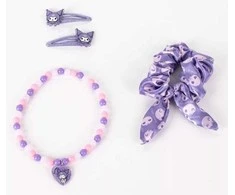 Hello Kitty Kuromi kaklo ir plaukų aksesuarų rinkinys