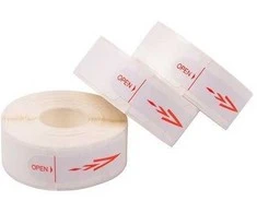 Hismart Etiketės terminiam etikečių spausdintuvui, 30mm x 12mm, 3 ritiniai