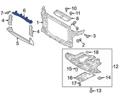HYUNDAI Air Deflector Guard Right Side