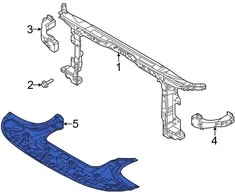 HYUNDAI Front Radiator Support Splash Shield