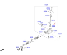 HYUNDAI Gear Shift Lever Bearing Kit