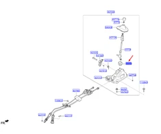 HYUNDAI Gear Shift Lever Bearing Kit