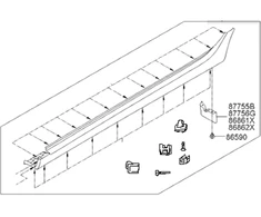 HYUNDAI Right Rocker Panel Guard