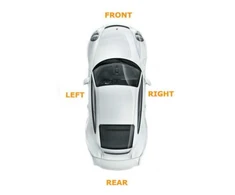Jaguar 2010 2015 XF Premium 3.0L AWD Parkavimo stabdžių kabelis kairysis originalus C2Z9675