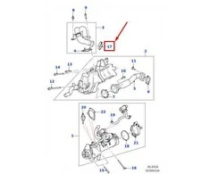 Jaguar F Pace X761 Clamp Originalus JDE34398