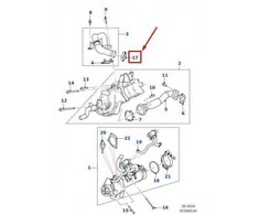 Jaguar F Pace X761 Clamp Originalus JDE34398