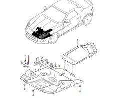 JAGUAR F-TYPE kupė X152 priekinis dugno laikiklis T2R25607 NAUJAS ORIGINALUS