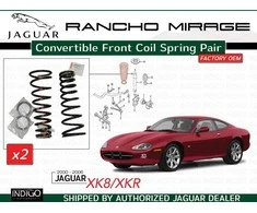 JAGUAR OEM 2001-2006 XK8 XKR Kabrioletas Priekinis Spyruoklių Pora JLM20706