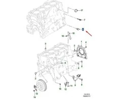 Jaguar Xe X760 Varžtuvų Sraigto Stiklas Originalus JDE3717