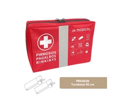 Jk Medical 2023m. Liepos 1d. atnaujintos sudėties Pirmosios pagalbos rinkinys, vaistinėlė