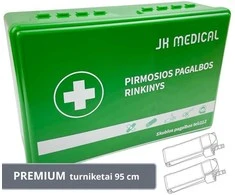 Jk Medical 2023m. Liepos 1d. atnaujintos sudėties Pirmosios pagalbos rinkinys, vaistinėlė