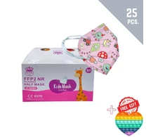 JK MEDICAL FFP2 NR Vaikiška kaukė 8595587134575