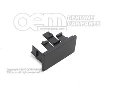 Juoda kepurė VAG Volkswagen Sharan 7M 2001-2010 Originalus 7M3858179C2AQ