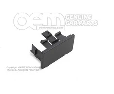 Juoda kepurė VAG Volkswagen Sharan 7M 2001-2010 Originalus 7M3858179C2AQ