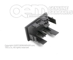 Juoda kepurė VAG Volkswagen Sharan 7M 2001-2010 Originalus 7M3858179C2AQ