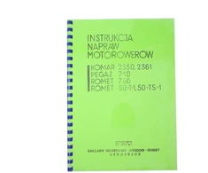 Other KATALOGAS REMONTO VADOVAS ROMET KOMAR 2350 2361 PEGAZ 710