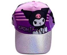 Kepurė Hello Kitty Kuromi vaikiška beisbolo kepuraitė 54 cm