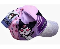 Kepurė Hello Kitty Kuromi vaikiška beisbolo kepuraitė 54 cm