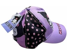 Kepurė Hello Kitty Kuromi vaikiška beisbolo kepuraitė 53cm