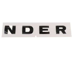 Land Rover Defender L316 Gaubto Priekinis Lipdukas Originalus LR059131