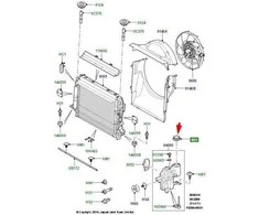 LAND ROVER DISCOVERY IV L319 perpildymo bako dangtelis originalus LR017427