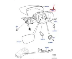 Land Rover Discovery Sport Priekinis Kairysis Spindulys LR072953