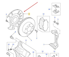 Land Rover Freelander Skydas Nuo Purslu Originalus SEC100341