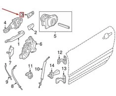 LAND ROVER OEM LR RANGE ROVER EVOQUE L538 PRIEKINIO DURŲ RANKENOS KAPOTĖLĖS GASKETAS LR117080 ORIGINALUS