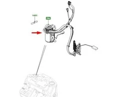 Land Rover Range III L322 Kuro bako siurblys jutiklis LR015179 Naujas Originalus