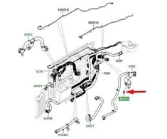 LAND ROVER RANGE LR3 LR4 DYSELIO VARIKLIO ŠALDYMO SKYSČIO TEMPERATŪROS JUTIKLIS LR041442 NAUJAS
