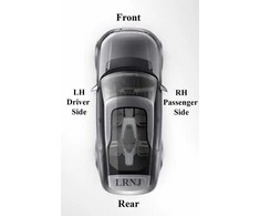 LAND ROVER RANGE ROVER 2006-2009 ORIGINALUS VEIDRODIS KONVEKSINIS DEŠINĖS PUSĖS VAIZDAS CRD500260