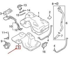 Land Rover Range Rover Evoque degalų bako skydas originalus LR041435