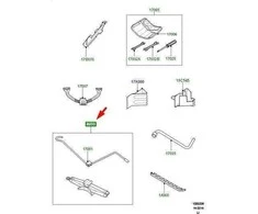 LAND ROVER RANGE ROVER L322 Keltuvė LR029584 Nauja Originali