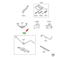 LAND ROVER RANGE ROVER L322 Keltuvė LR029584 Nauja Originali