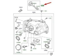 LAND ROVER Range Rover L322 Naujas Bearmach Sparno Šoninis Aiškus Indikatorius Kartojimas XGB500020R