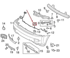 Land Rover Range Rover Sport Laidas 2010 2013 L320 Originalus LR030236