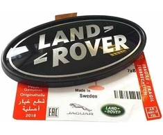 LAND ROVER Range Rover Supercharged grotelių ženkliukas juodas