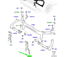 Land Rover Range Rover Velar L560 Dešinės Montavimo Šakelė Originalus LR143160
