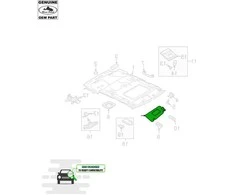 Land Rover Saulės Skydelis Range Rover Sport L320 2010 2013 Originalus LR014661